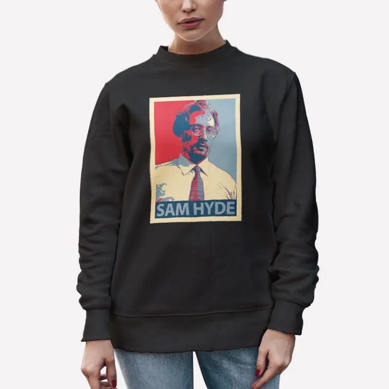 Unisex Sweatshirt Black Vintage Inspired Sam Hyde Shirts