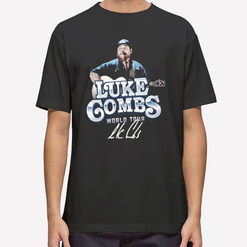 Vintage Country Music Luke Combs Tour Shirts