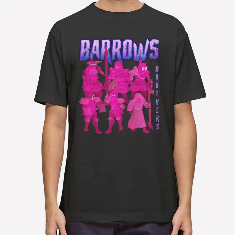Vintage Inspired Barrows Runescape T Shirt