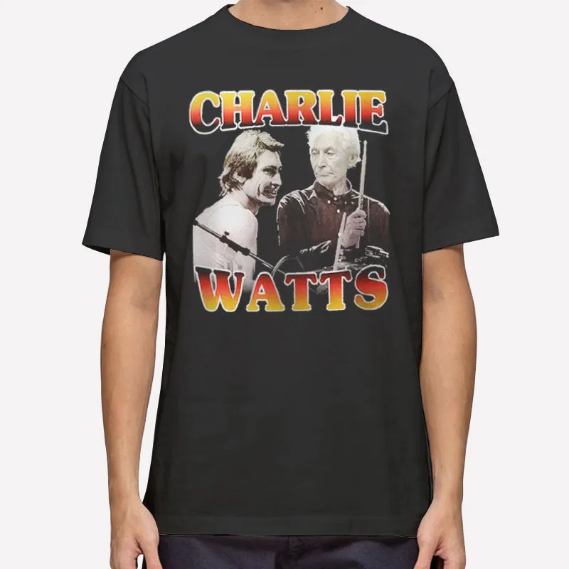Vintage Inspired Charlie Watts T Shirt