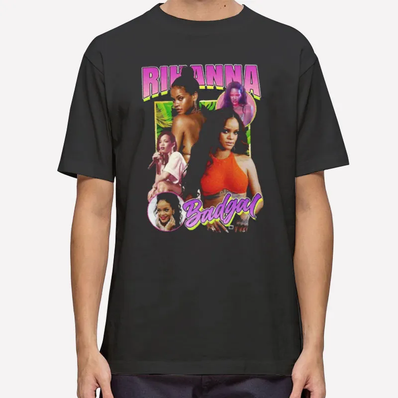 Vintage Riri Rihanna Rap Nickname Shirts