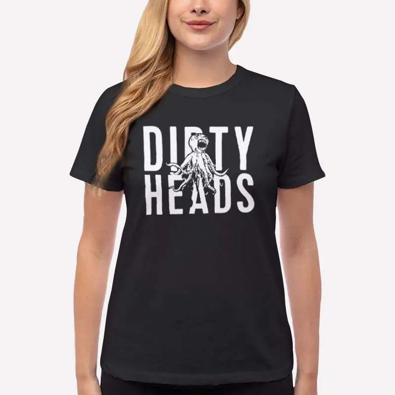 Women T Shirt Black Dirty Heads Des Moines Iowa Tour Classic Shirt