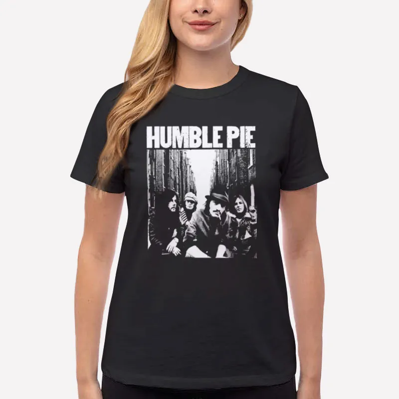 Women T Shirt Black Management Wants Process Humble Pie T Shirt