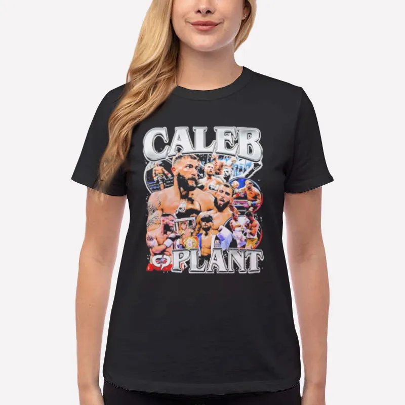 Women T Shirt Black Retro Legend Caleb Plant Shirts