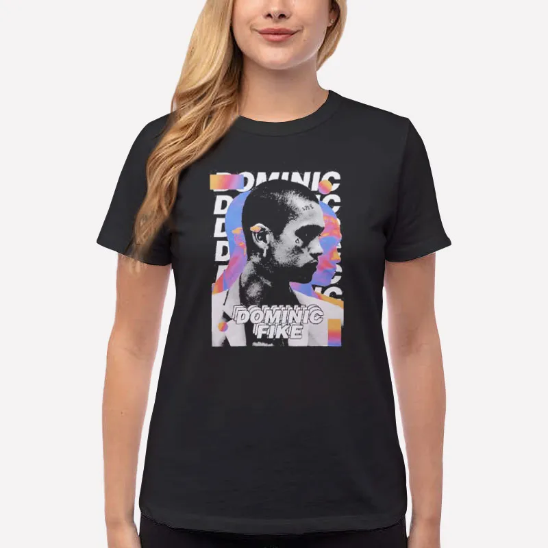 Women T Shirt Black Retro Vintage Dominic Fike Shirt