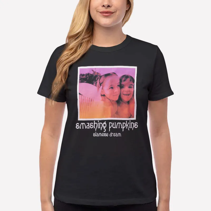 Women T Shirt Black Smashing Pumpkins Siamese Dream Shirt