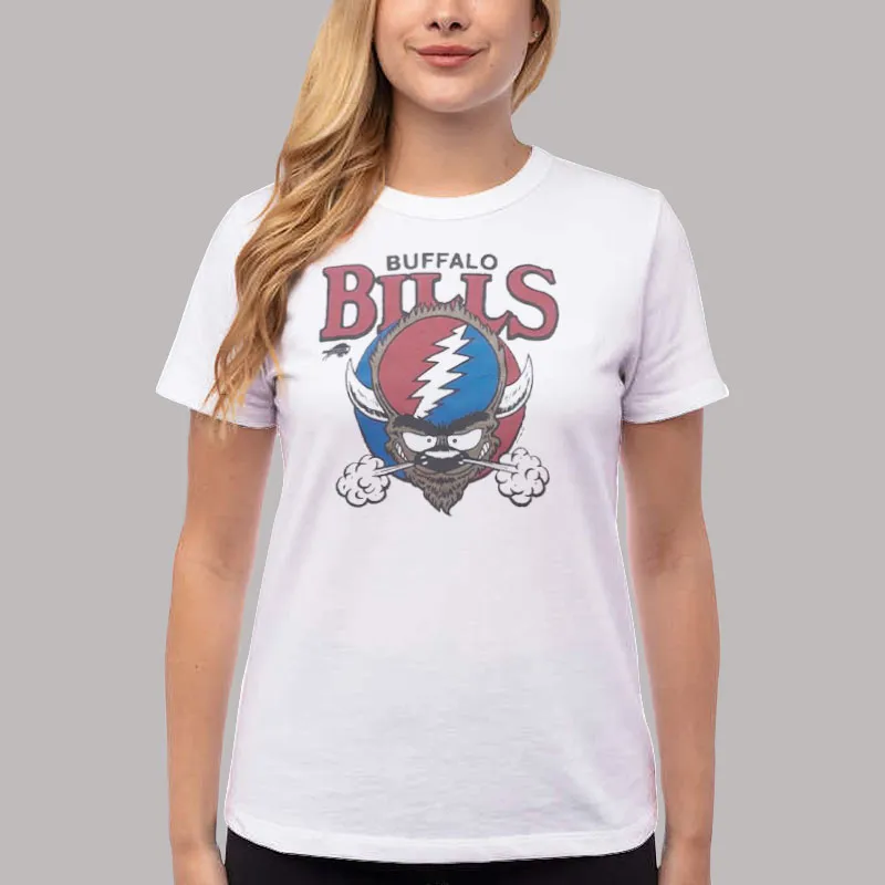 Holeshirts NFL Buffalo Bills Grateful Dead Shirt