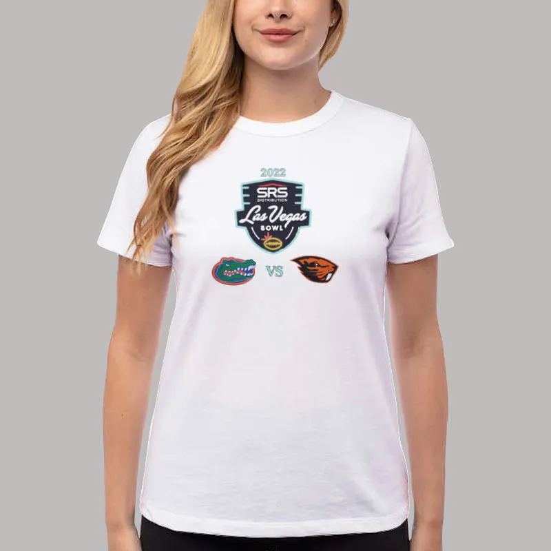 Women T Shirt White Oregon State Gators Vs Beavers Shirt