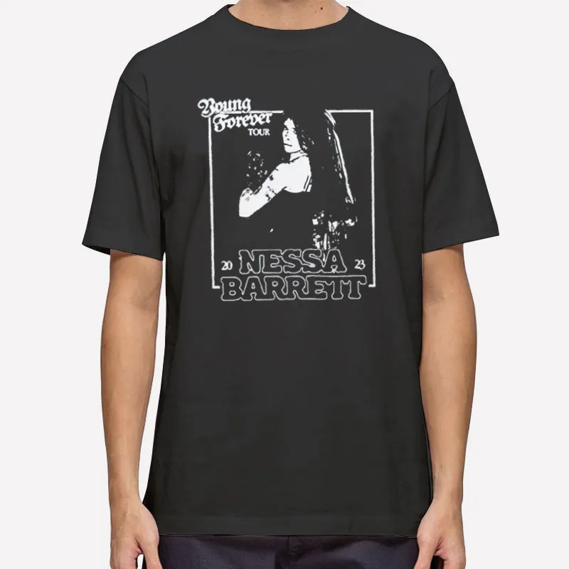 Young Forever Tour Nessa Barrett Mesh Shirt