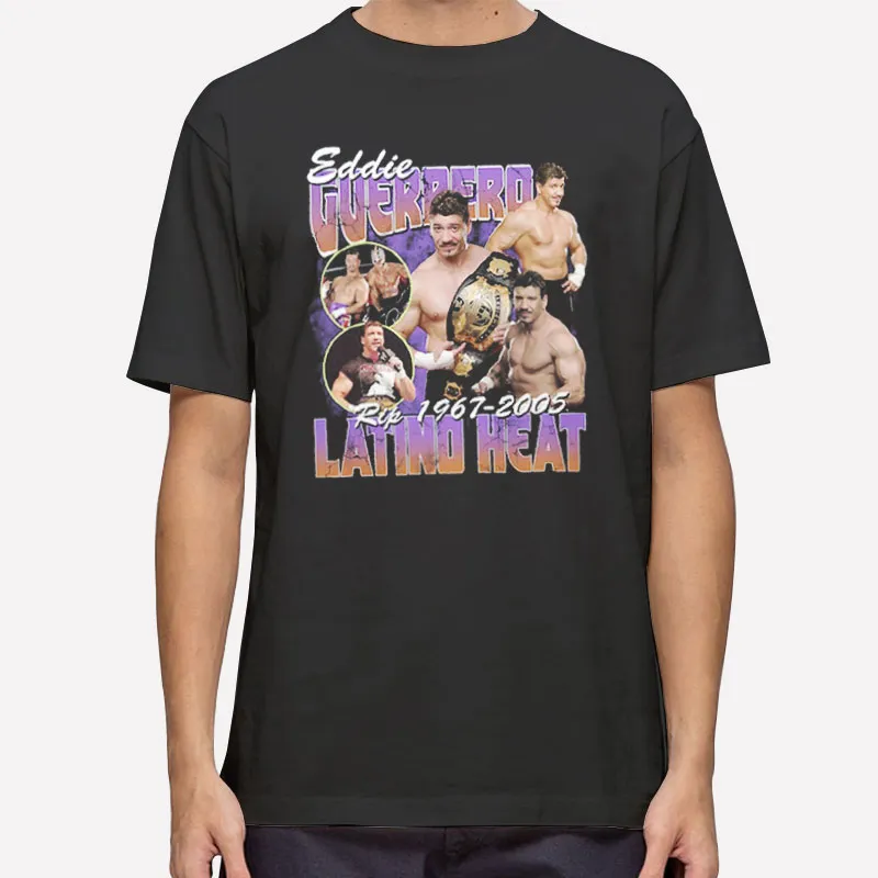 90s Vintage Latino Heat Eddie Guerrero Shirt