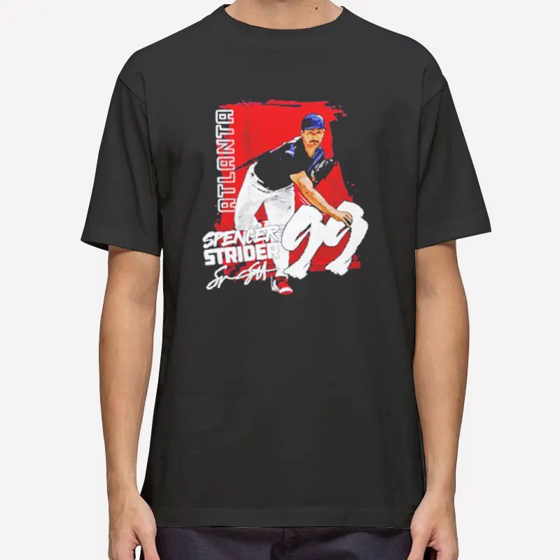 99 Atlanta Baseball Signature Spencer Strider Shirts