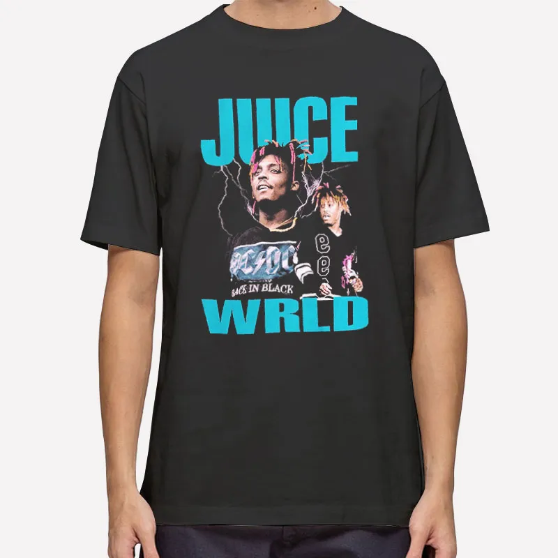 Black Is Back Juice Wrld Tshirt