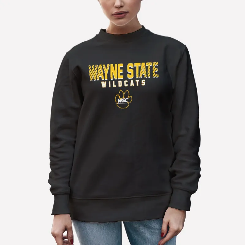 College Wildcats Wayne State Sweatshirt