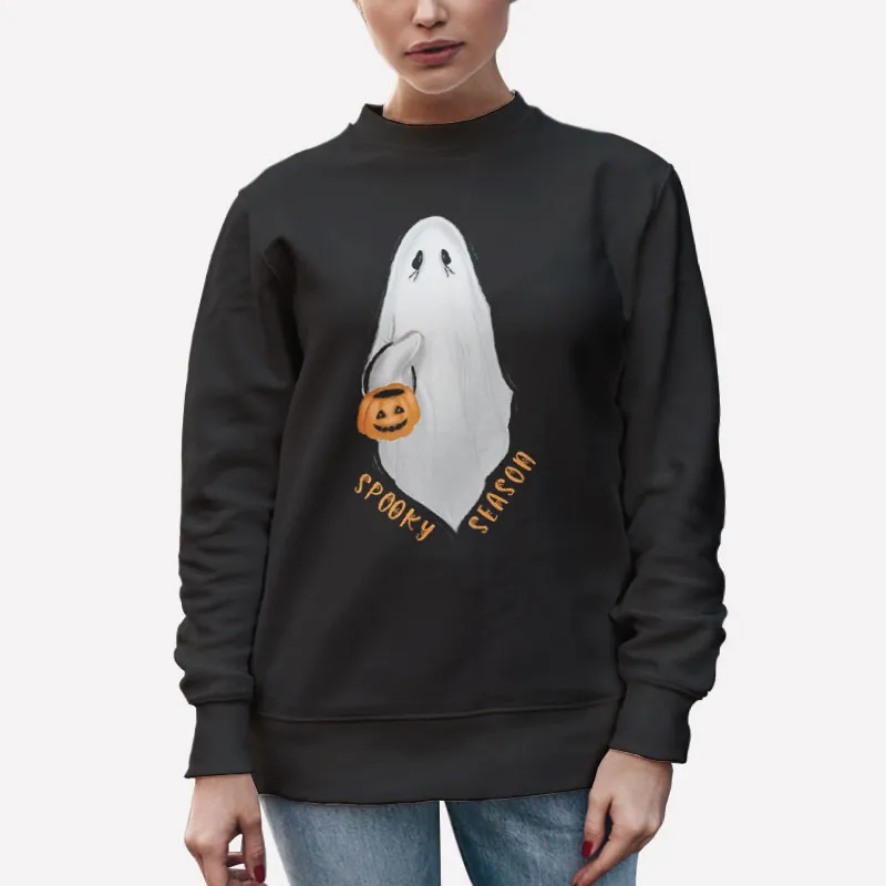 Halloween Ghost Spooky Season Sweatshirt