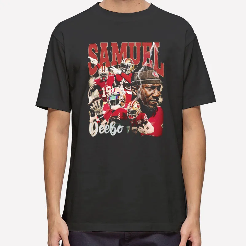 Mens T Shirt Black American Football Mvp Player Deebo Samuel Sweatshirt