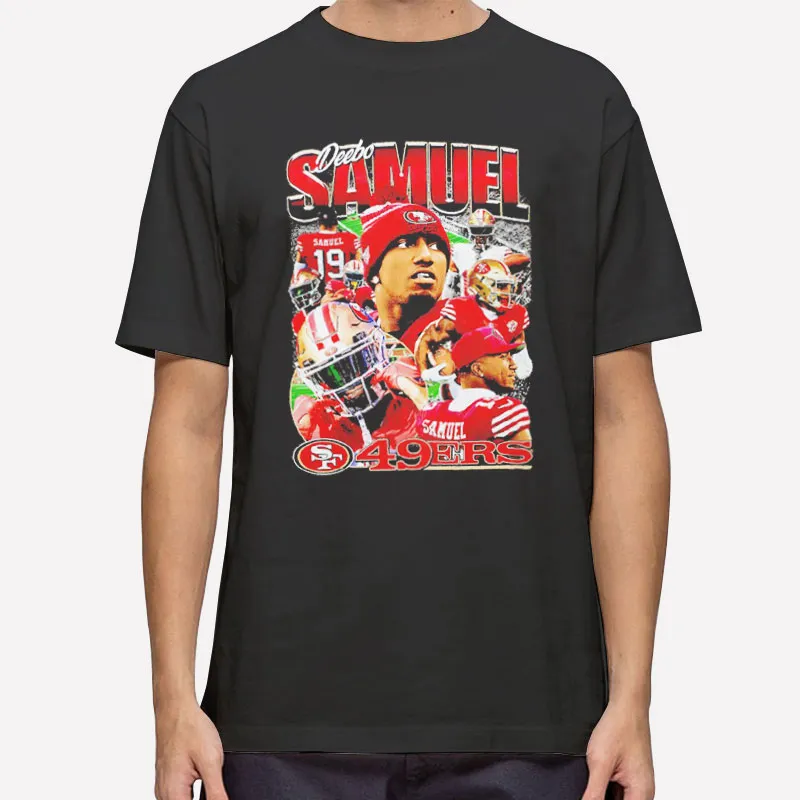 Mens T Shirt Black San Francisco 49ers Deebo Samuel Sweatshirt