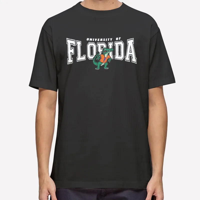 Mens T Shirt Black University Of Vintage Florida Gators Sweatshirt