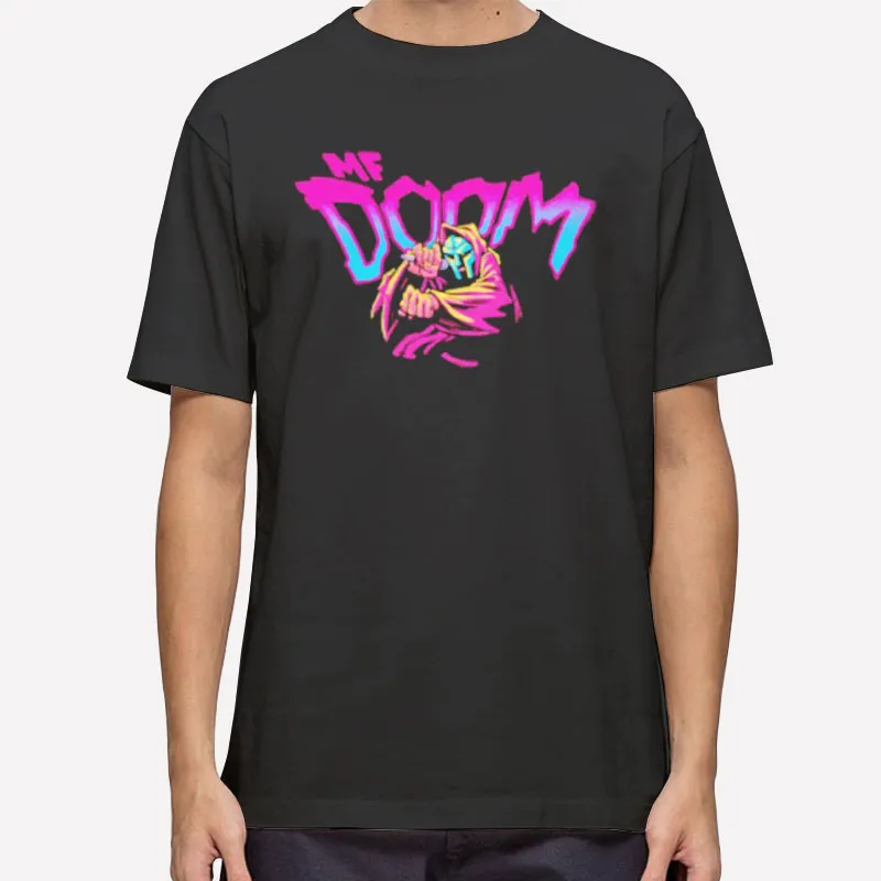 Mens T Shirt Black Vintage Champion Mf Doom Sweatshirt