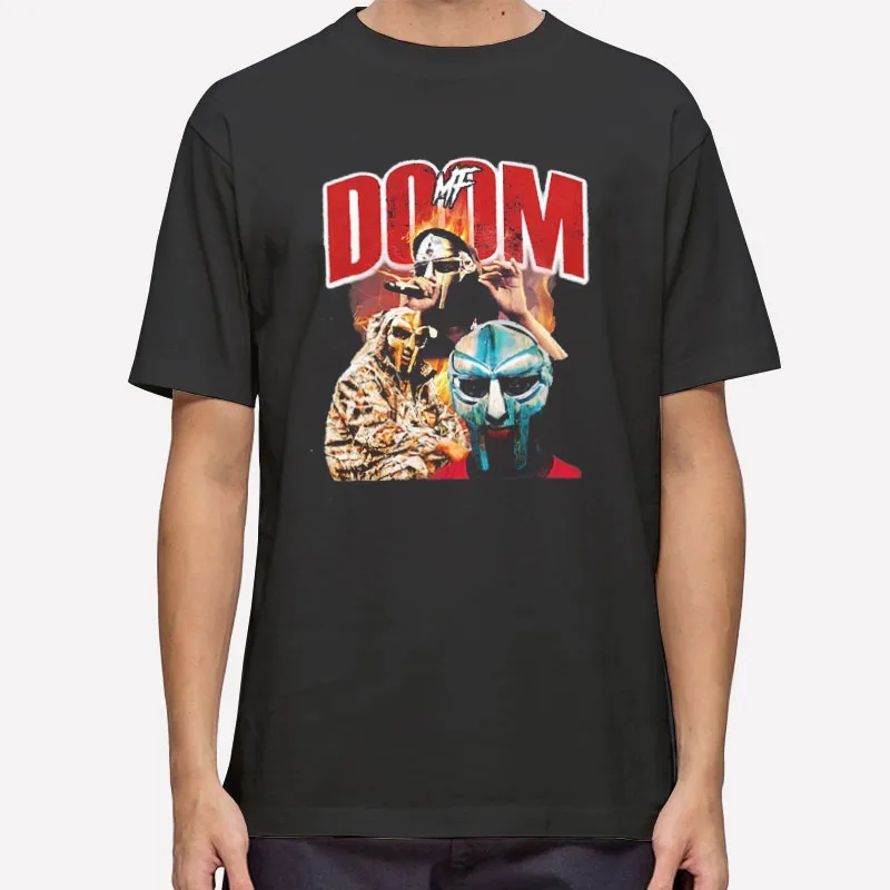 Mens T Shirt Black Vintage Supervillain Mf Doom Sweatshirt