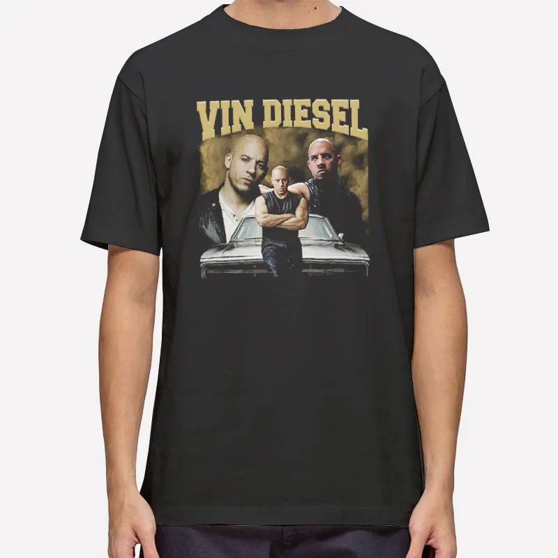Retro Fast And Furious Vin Diesel Shirt