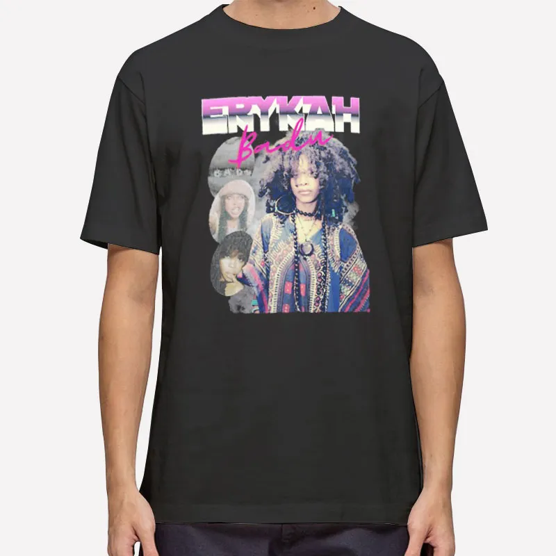 Retro Vintage Erykah Badu T Shirt