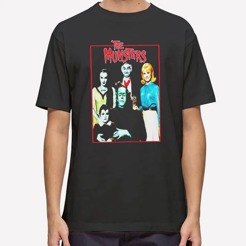 Retro Vintage Horror Movie The Munsters Shirt
