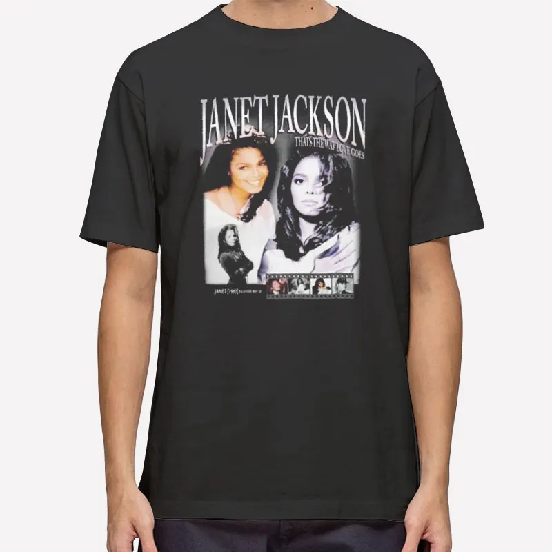 Retro Vintage Janet Jackson T Shirt