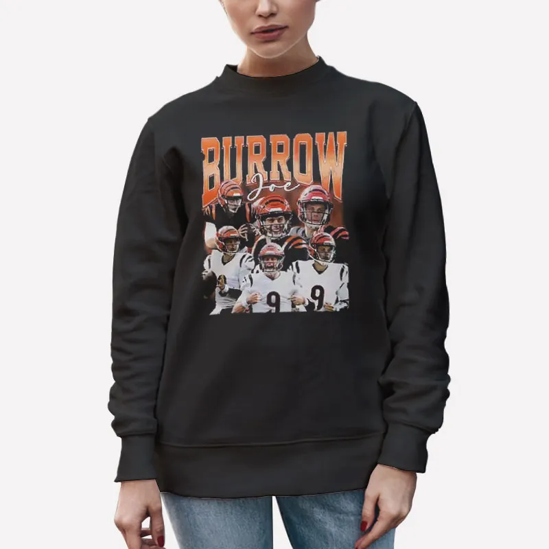 Retro Vintage Joe Burrow Sweatshirts