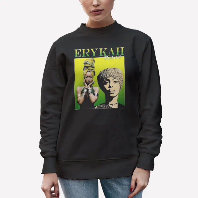 Retro Vintage Singer Erykah Badu Sweatshirt