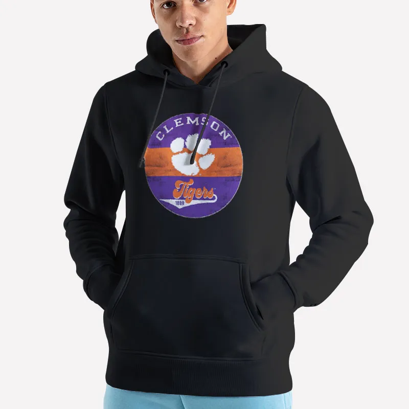 Unisex Hoodie Black College University Tigers Clemson Sweatshirts