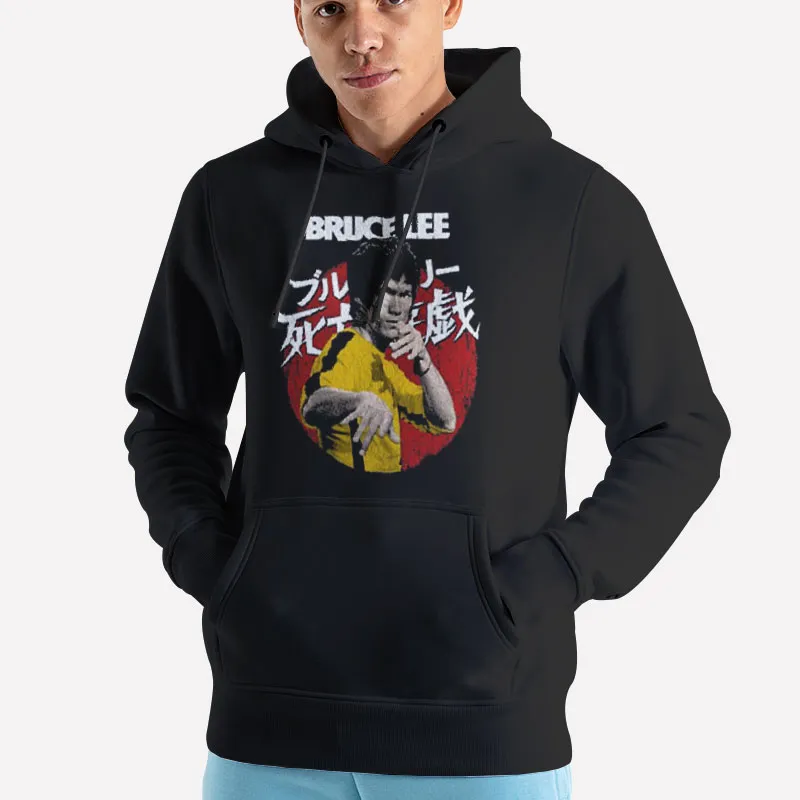 Unisex Hoodie Black Game Of Death Bruce Lee Sweatshirt