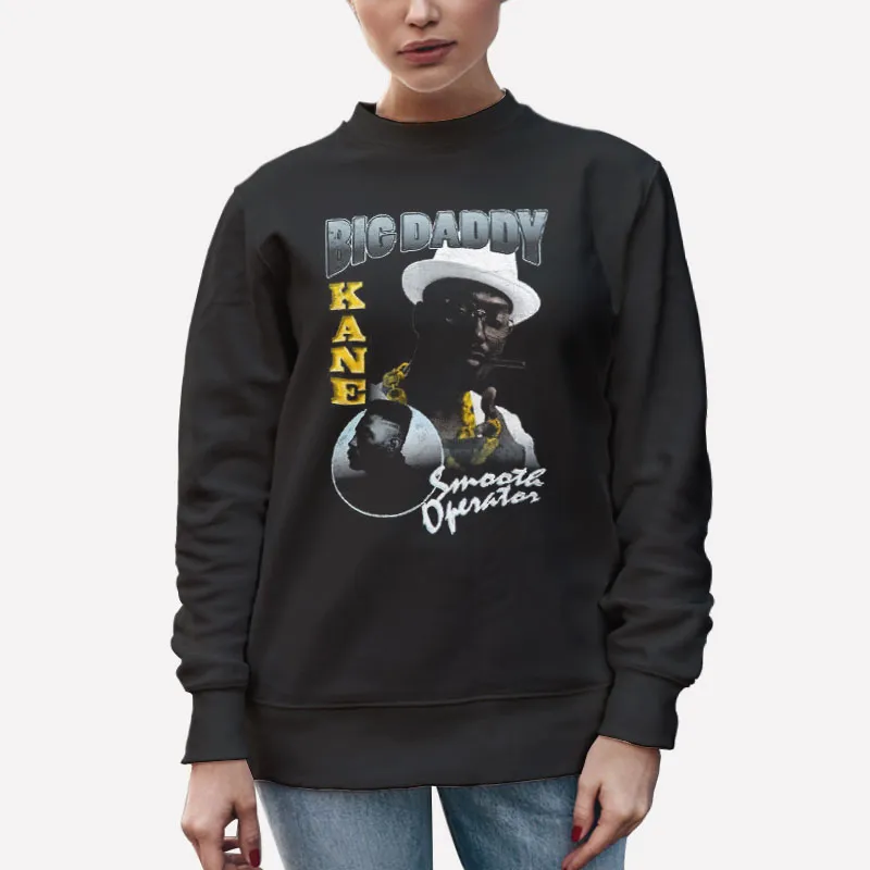 Unisex Sweatshirt Black Big Daddy Kane Smooth Operator