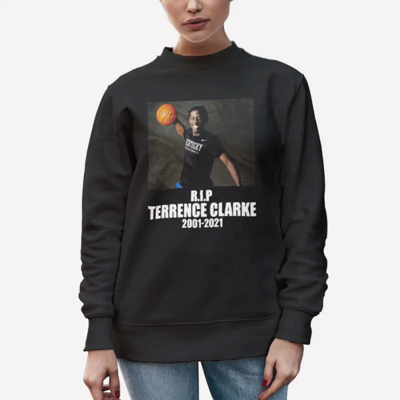 Unisex Sweatshirt Black Rest In Peace Terrence Clarke Shirt