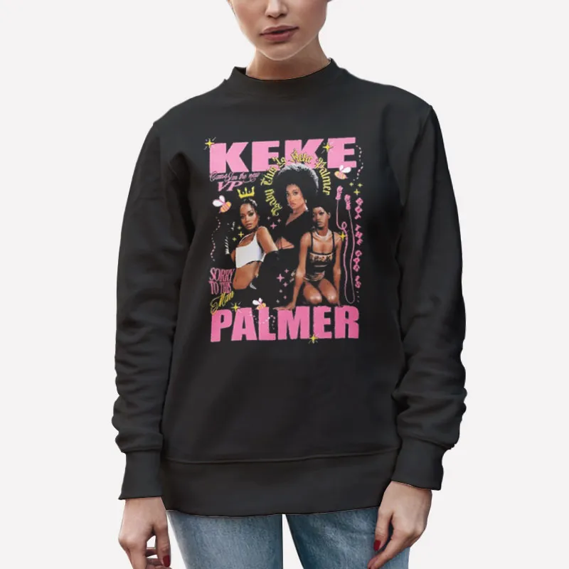 Unisex Sweatshirt Black Sorry To This Man Keke Palmer Shirt