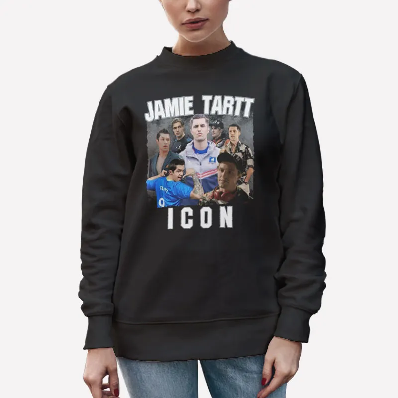 Unisex Sweatshirt Black Vintage Icon Ted Lasso Jamie Tartt Shirt