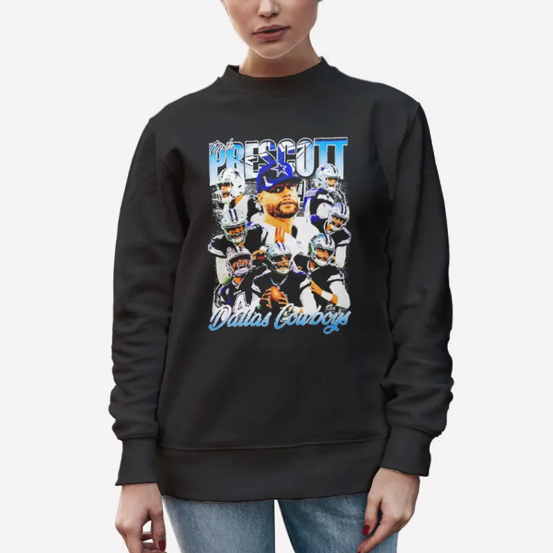 Vintage Dallas Cowboys Dak Prescott Sweatshirt