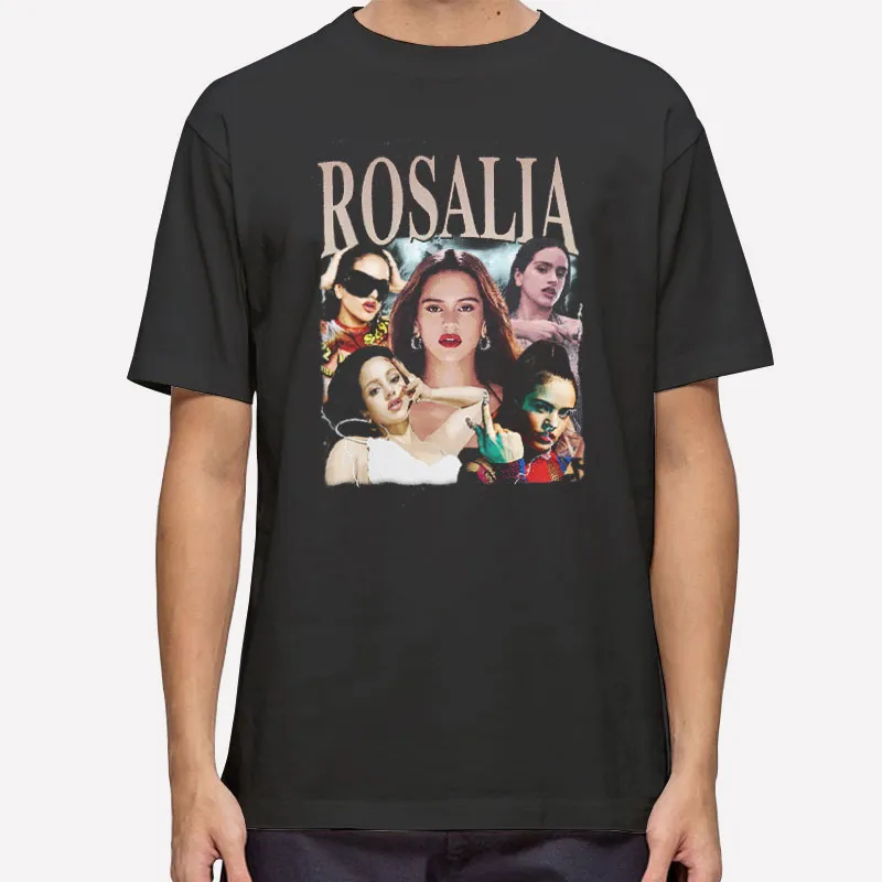 Vintage Hiphop Rnb Rapper Rosalia T Shirt