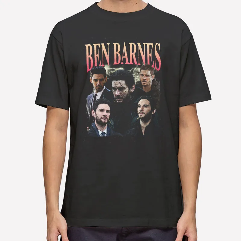 Vintage Inspired Ben Barnes T Shirt