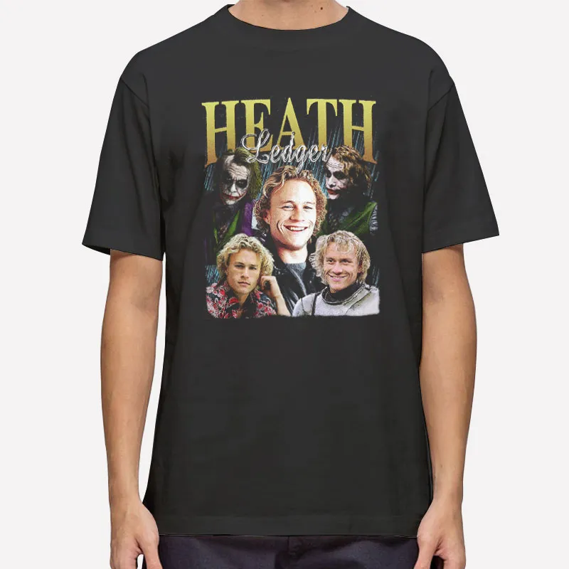 Vintage Inspired Heath Ledger T Shirt