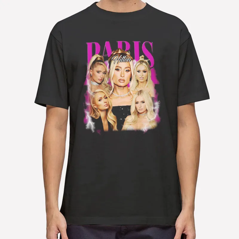 Vintage Inspired Paris Hilton T Shirt