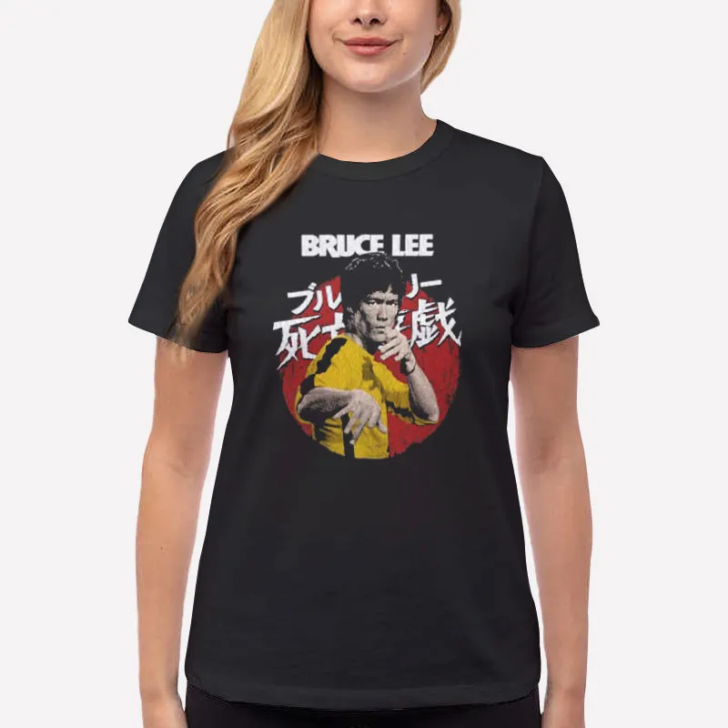 Women T Shirt Black Game Of Death Bruce Lee Sweatshirt
