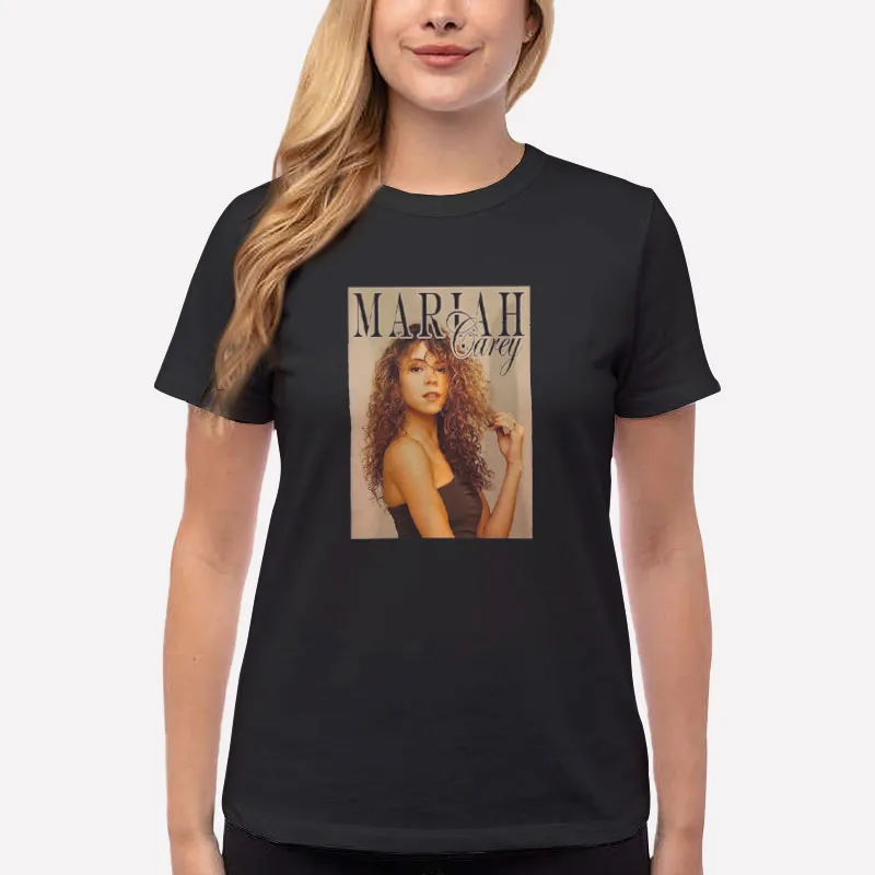 Women T Shirt Black It's A Wrap Mariah Carey Shirt