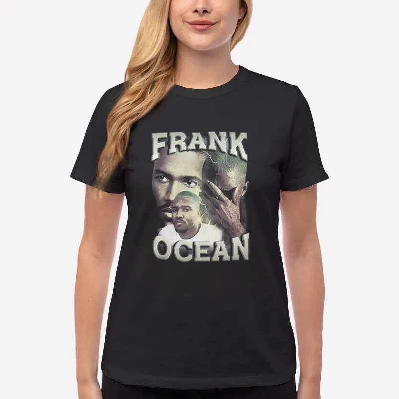 Women T Shirt Black Retro Blond Frank Ocean Shirt