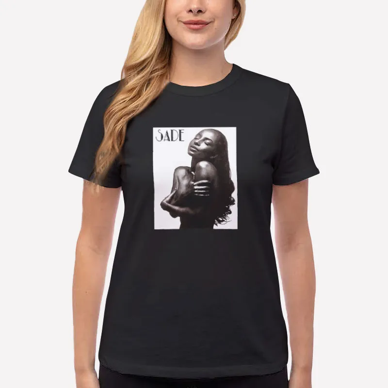 Women T Shirt Black Vintage Inspired Love Sade Sweatshirt