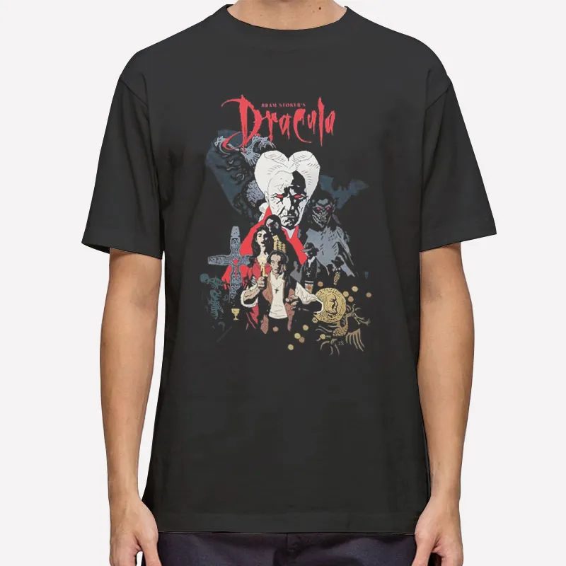Retro Vintage Bram Stoker's Dracula T Shirt
