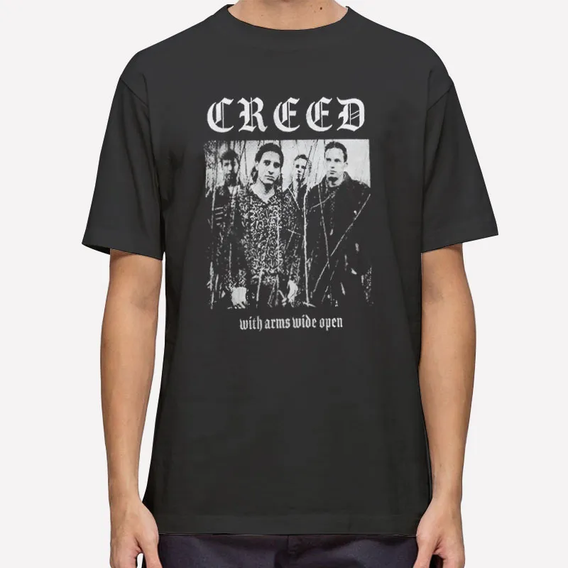 Retro Vintage Creed Metal T Shirt