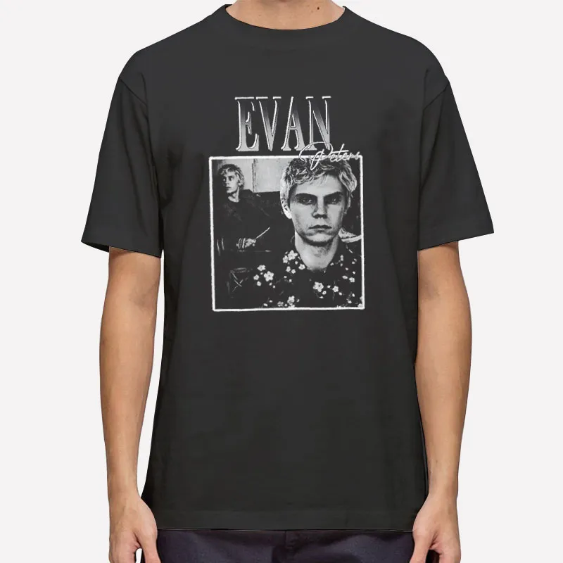Retro Vintage Evan Peters Shirt