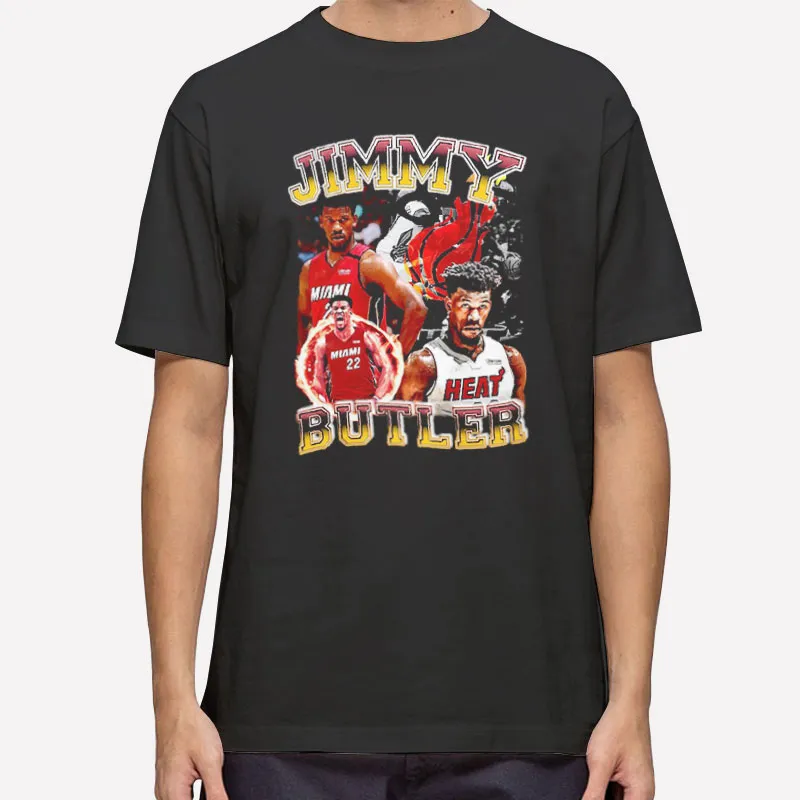Retro Vintage Jimmy Butler Miami Heat T Shirt