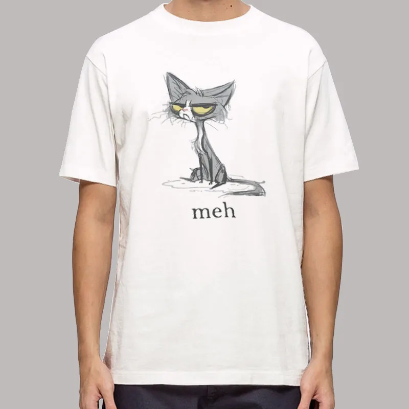 Retro Vintage Siamese Cat Meh T Shirt