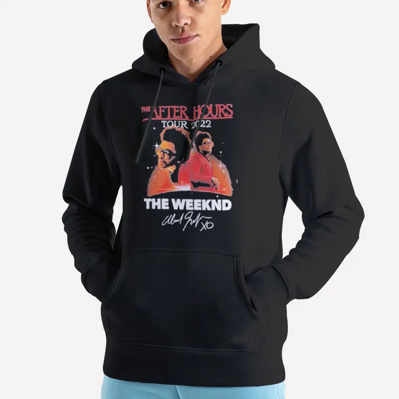The Weeknd Signatures Tour After Hours Hoodie